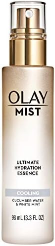 Face Mist by Olay, Cooling Facial Mist, Ultimate Hydration Essence with Cucumber Water & White Mi... | Amazon (US)