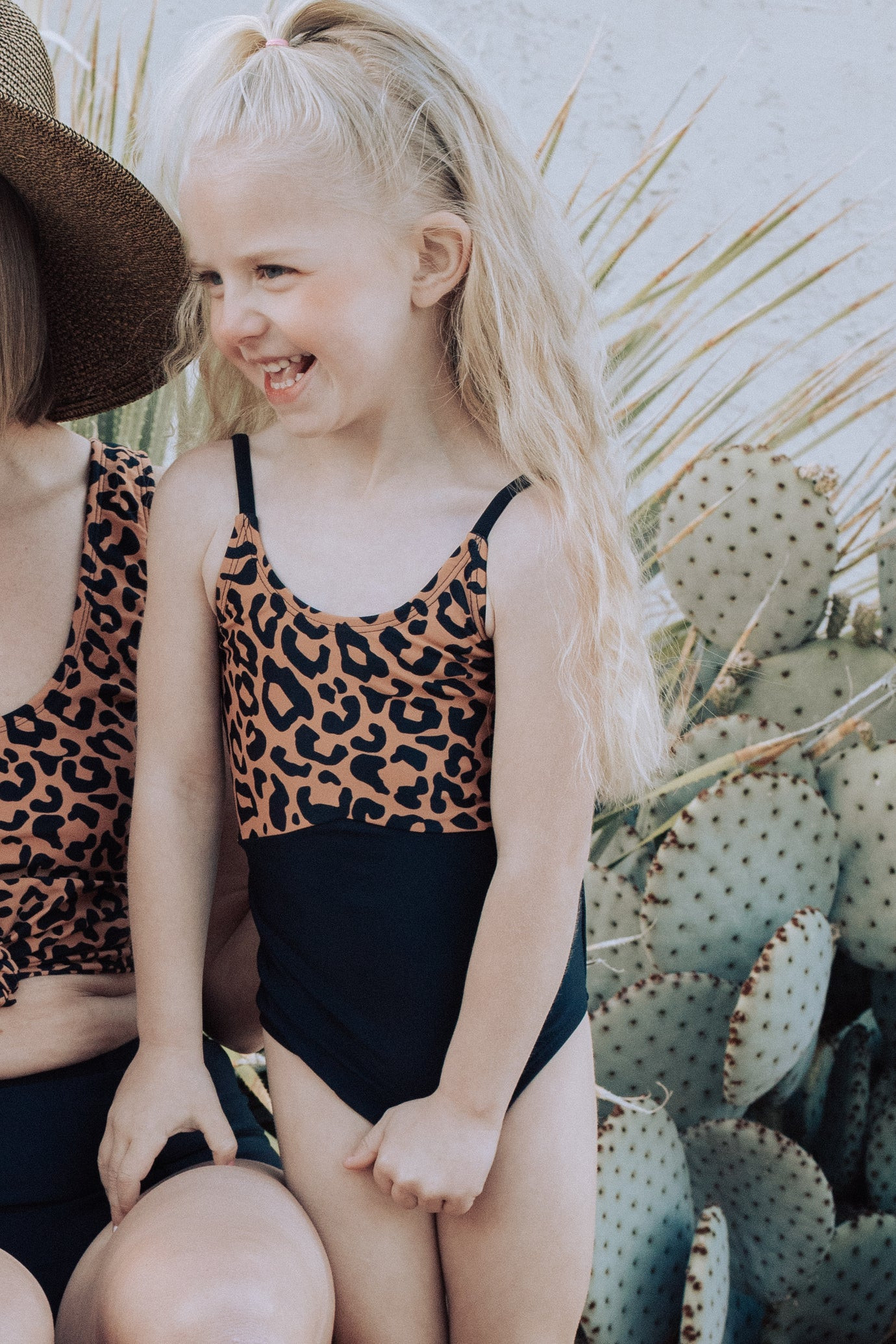 The Mini Sailor | Leopard Print | Coral Reef Swim