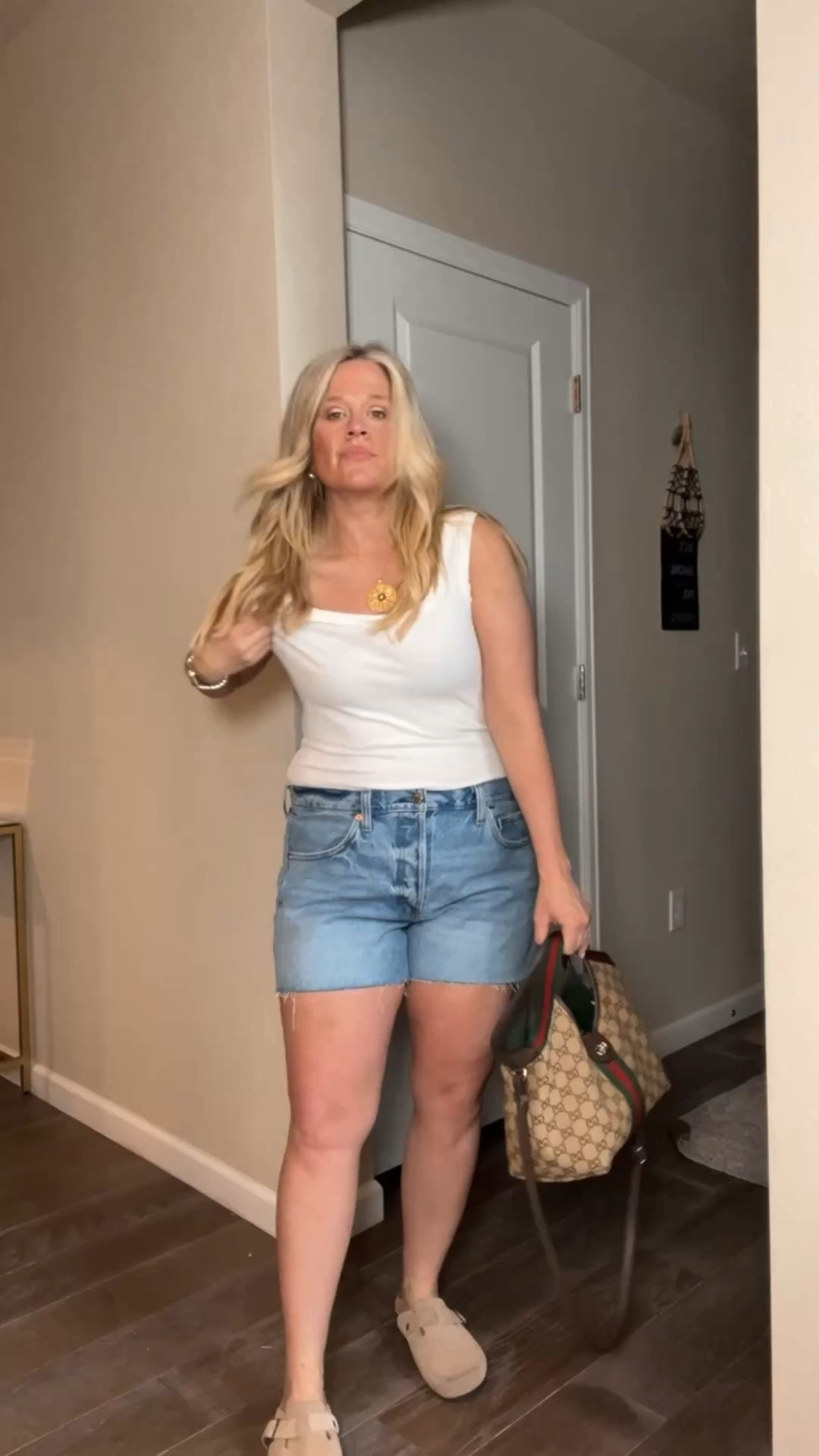 ✨Tap the bell, save and ❤️ for over 40 fashion, midlife style, midsize fashion and luxury looks for less. 

“I don’t recognize myself anymore… and maybe that’s just the way it is.”

That thought used to break me a little.

Because somewhere along the way, so many of us started believing our bodies were the problem…
that midlife meant becoming invisible…
that getting dressed was supposed to feel harder now.

But here’s the truth:

It was never your body.
It was the clothes fighting against it.

Everything changed when I stopped trying to squeeze, hide, and force trends that no longer supported me…
and started learning Outfit Physics instead.

✨ Lift the eye
✨ Skim, don’t cling
✨ Balance proportions
✨ Structure over squeeze

That’s when getting dressed stopped feeling defeating…
and started feeling easy again.

Not because I changed my body.
Because I finally understood how to dress it with support instead of shame.

And maybe we’re not supposed to look like our younger selves anymore.

Maybe we’re supposed to become women who feel even more confident, grounded, feminine, and powerful now.

If outfits have been feeling “off” lately…
stay close. 🤍

Follow alongside @over40andmidlife for midlife style that actually supports us.

👑"Helping you look good, feel good!" - Lindsey Denver

#LTKOver40 #LTKPlusSize #LTKMidsize

Comment SHOP below to receive a DM with the link to this post on my LTK ⬇ https://liketk.it/6dsPd