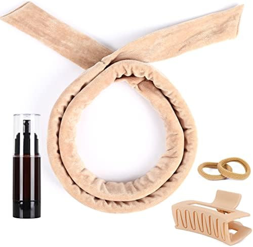 No Heat Curling Headband Heatless Curls for Long Hair Heatless Curling Rod Headband for Women Ove... | Amazon (US)