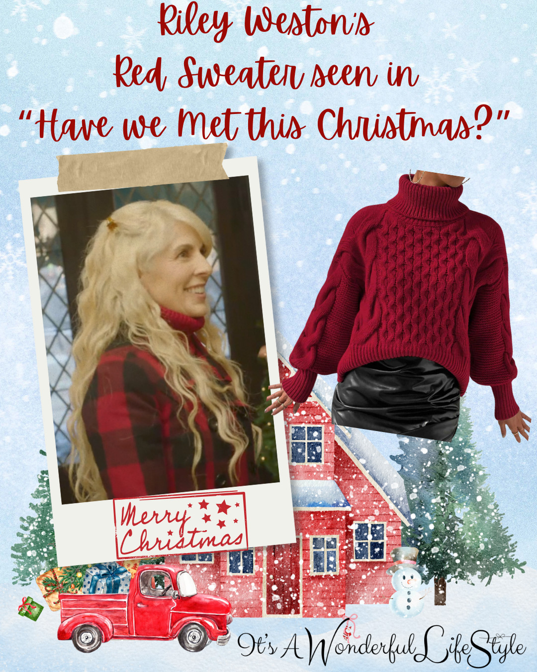 Get Riley Weston’s cozy sweater from "Have We Met This Christmas?"—merry, bright, and a sweet reminder that faith makes the season shine ✨🎄

Available in several colors. 

 #LTKHoliday #LTKSeasonal #LTKFindsUnder50
