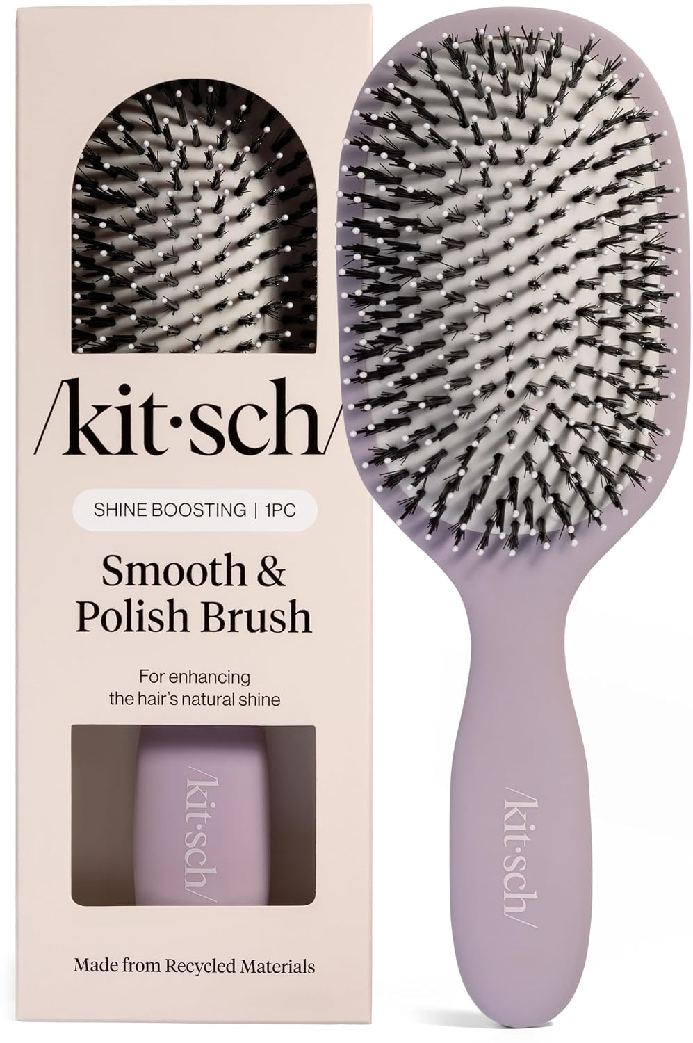 Kitsch Smooth & Polish Hair Brushes For Women and Men - Soft Violet | Amazon (US)