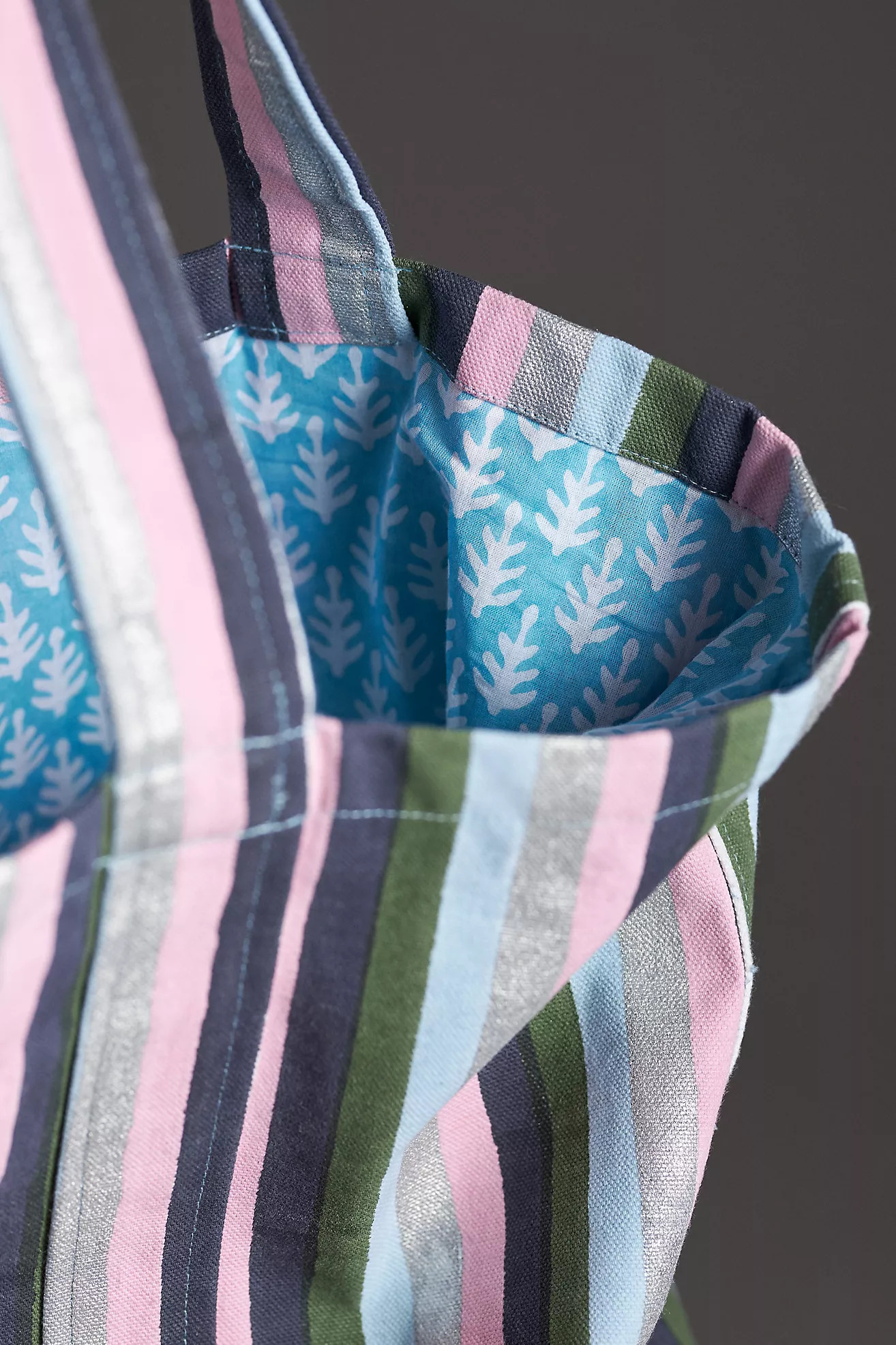 SZ Blockprints Multistripe Tote | Anthropologie (US)