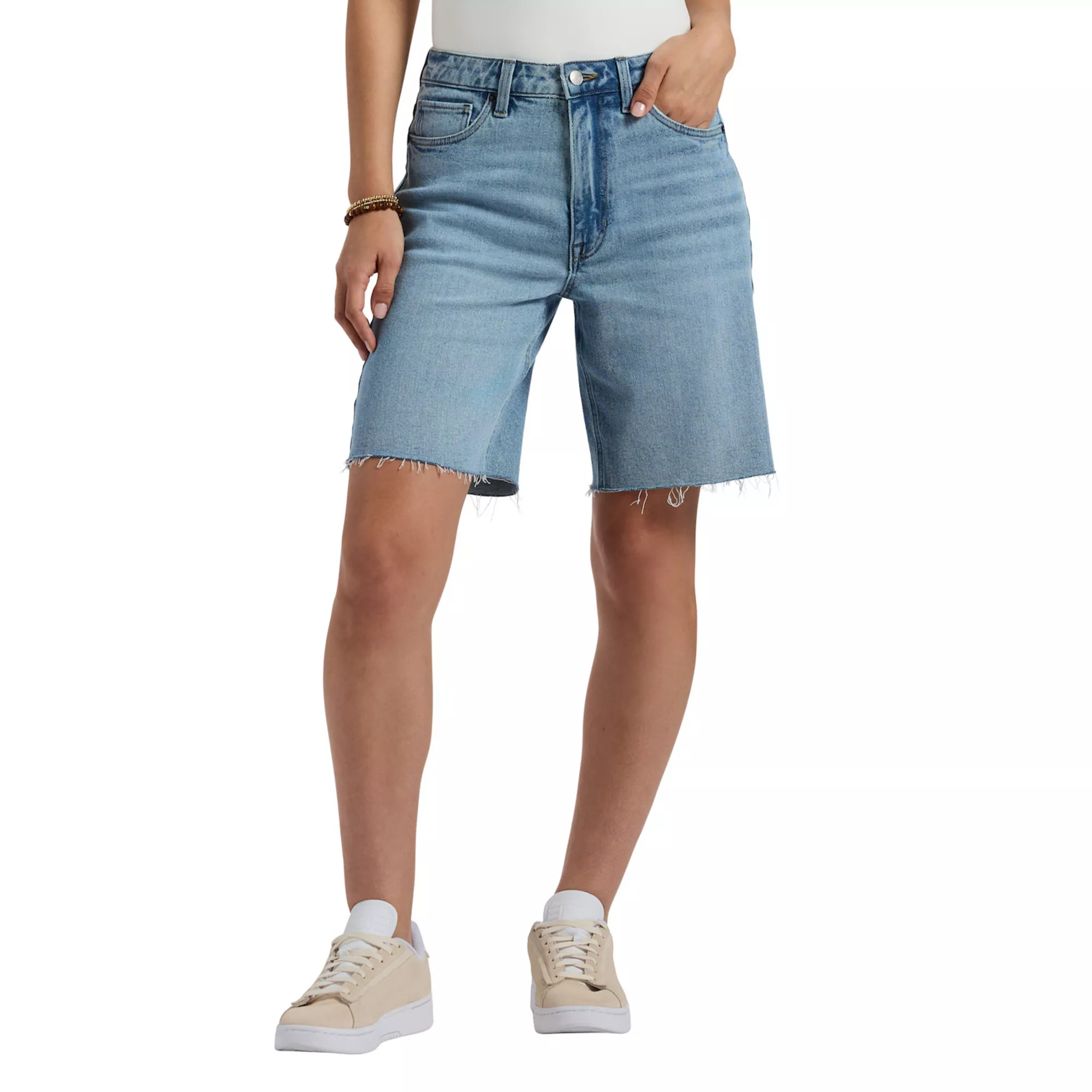 Women's Buffalo Jeans Bambi High Rise Bermuda Shorts | Kohl's