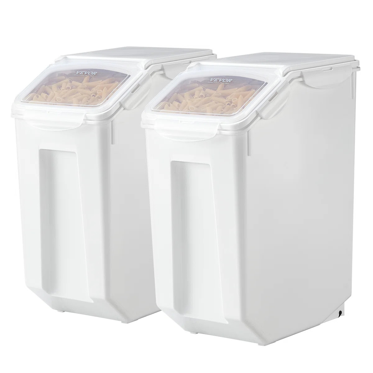 4.5Gal/20Lx2 Large Ingredient Storage Container Airtight Kitchen Flour Bin (Set of 2) | Wayfair North America
