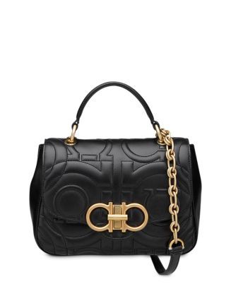 Logo Quilted Leather Satchel | Bloomingdale's (US)