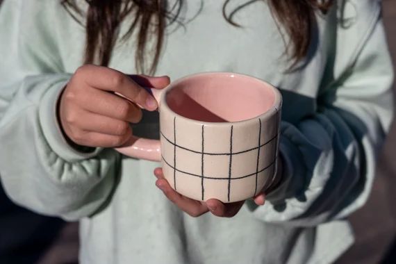 Handmade Ceramic Mug Ceramic Mug Pottery Mug Coffee Mug - Etsy | Etsy (US)
