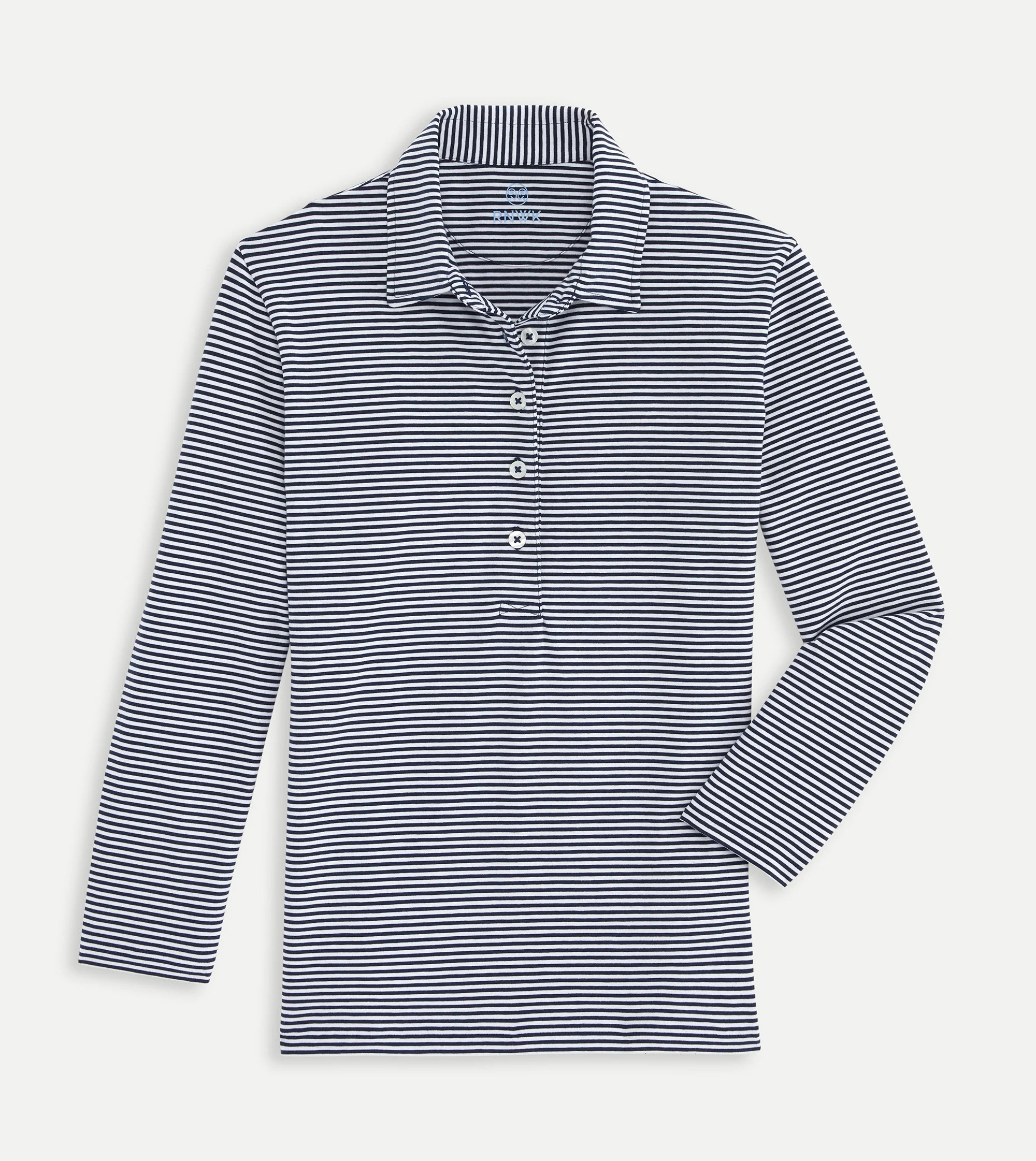 Renwick 3/4 Sleeve Cotton Polo | Renwick
