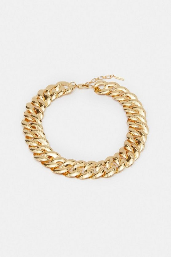 Chunky Chain Statement Necklace | Karen Millen US