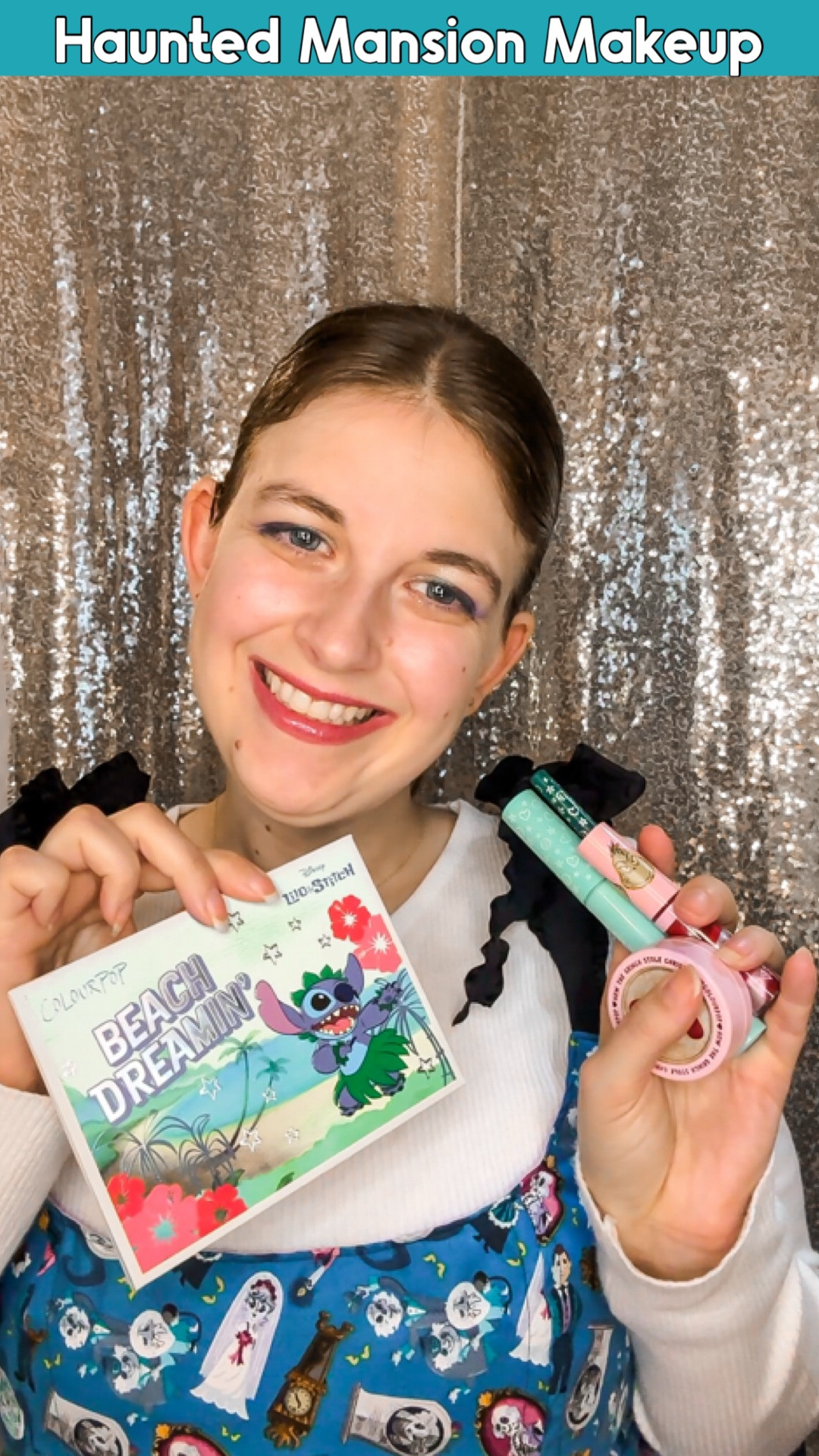 Haunted Mansion inspired makeup look using colourpop Cosmetics makeup .

#LTKStyleTip #LTKBeauty #LTKgrwm