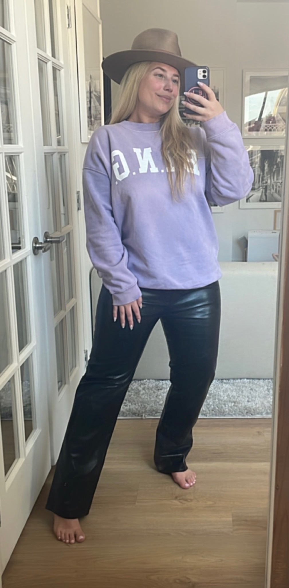 Love these leather pants! Hat and pants are from Shopbop 

#LTKFind #LTKSeasonal #LTKstyletip