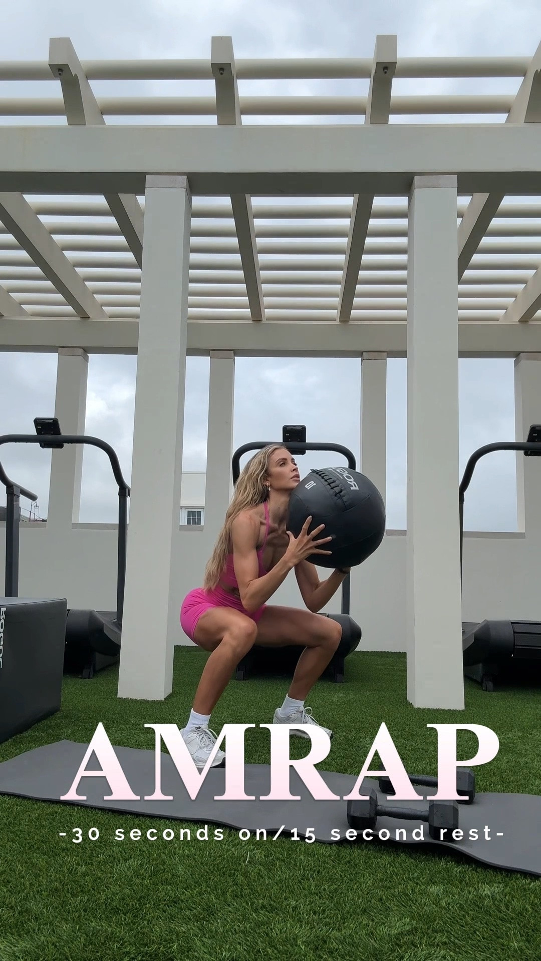 Killer AMRAP exercise that takes minimal equipment 👏🏻