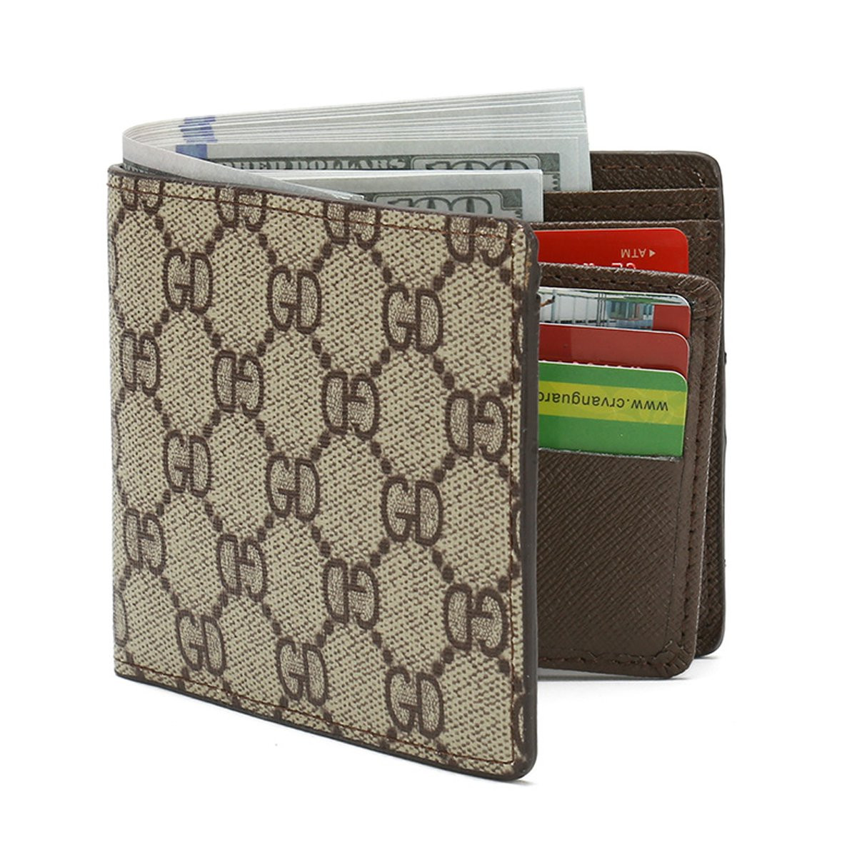 RICHPORTS Checkered Multi card Wallet Clutch - RFID Blocking Organizer Card Holder with zipper po... | Walmart (US)