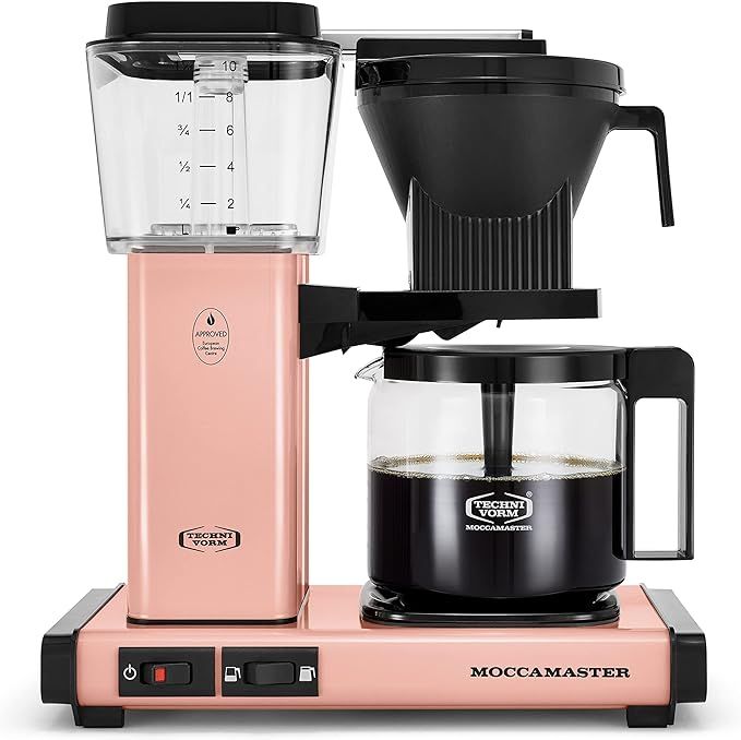 Technivorm Moccamaster 53939 KBGV 10-Cup Coffee Maker Pink, 40 Ounce, 1.25l | Amazon (US)