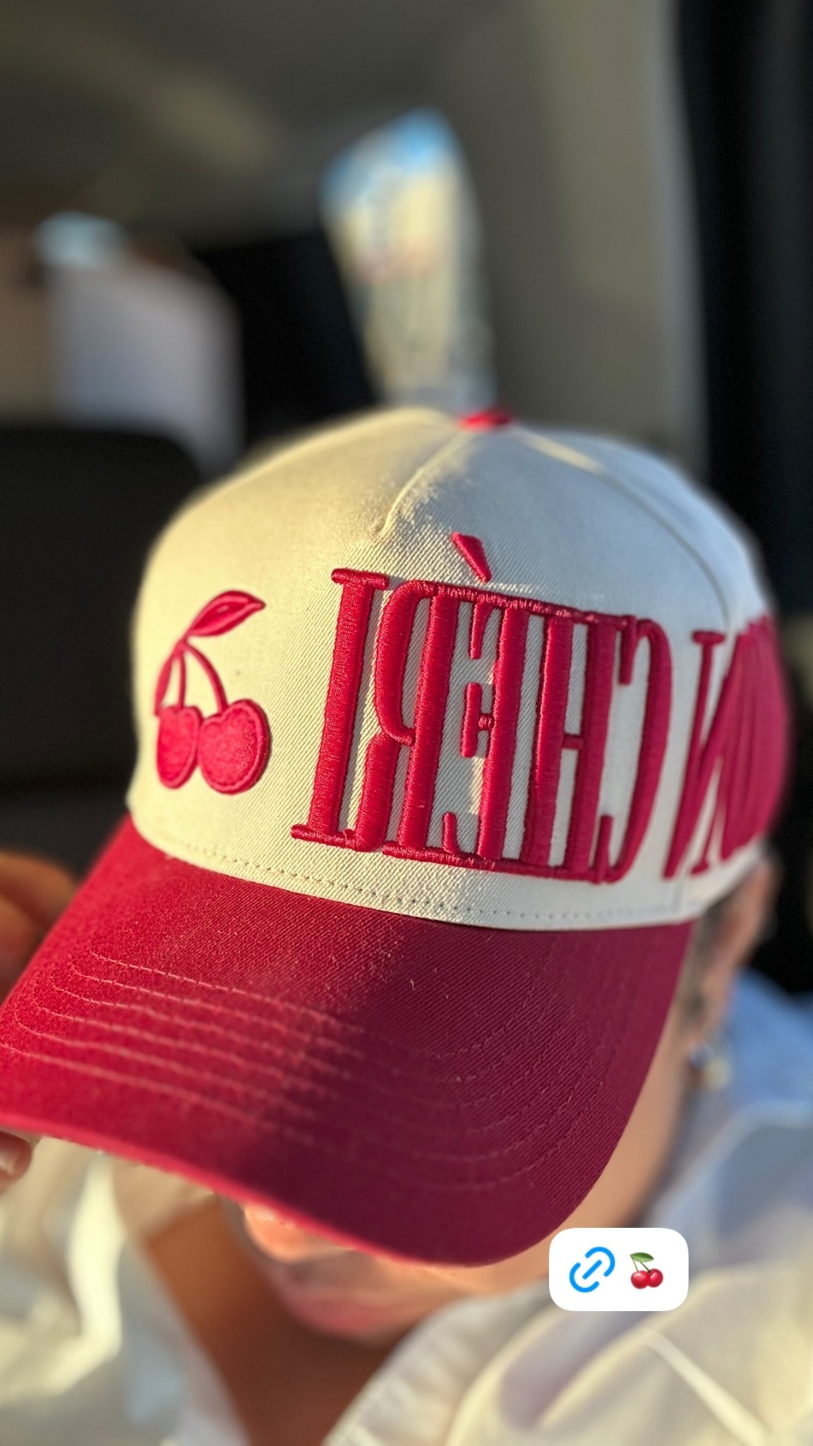 Trucker Hat Kinda summer 🍒