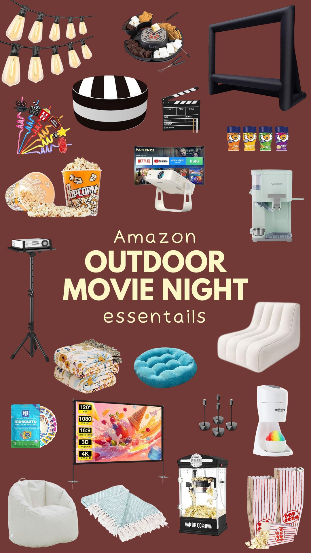 If you haven’t had any outdoor movie night this summer THIS is your sign!! We got everything we needed off Amazon!

Linking some of our finds below but check  out my full list of finds on my Amazon storefront!

#LTKHome #LTKSeasonal #LTKOver40