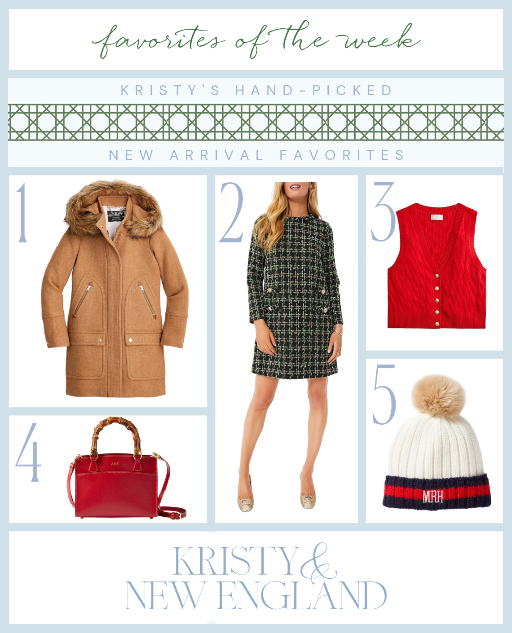 Chateau parka on sale  (tall, reg, petite), new Jackie dress in holiday tweed, red cashmere vest, red leather crossbody bag, striped pom pom hat

#LTKHoliday #LTKSeasonal #LTKsalealert