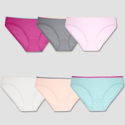 Fruit of the Loom Women's 6pk Breathable Micro-Mesh Bikini Underwear - Assorted | Target