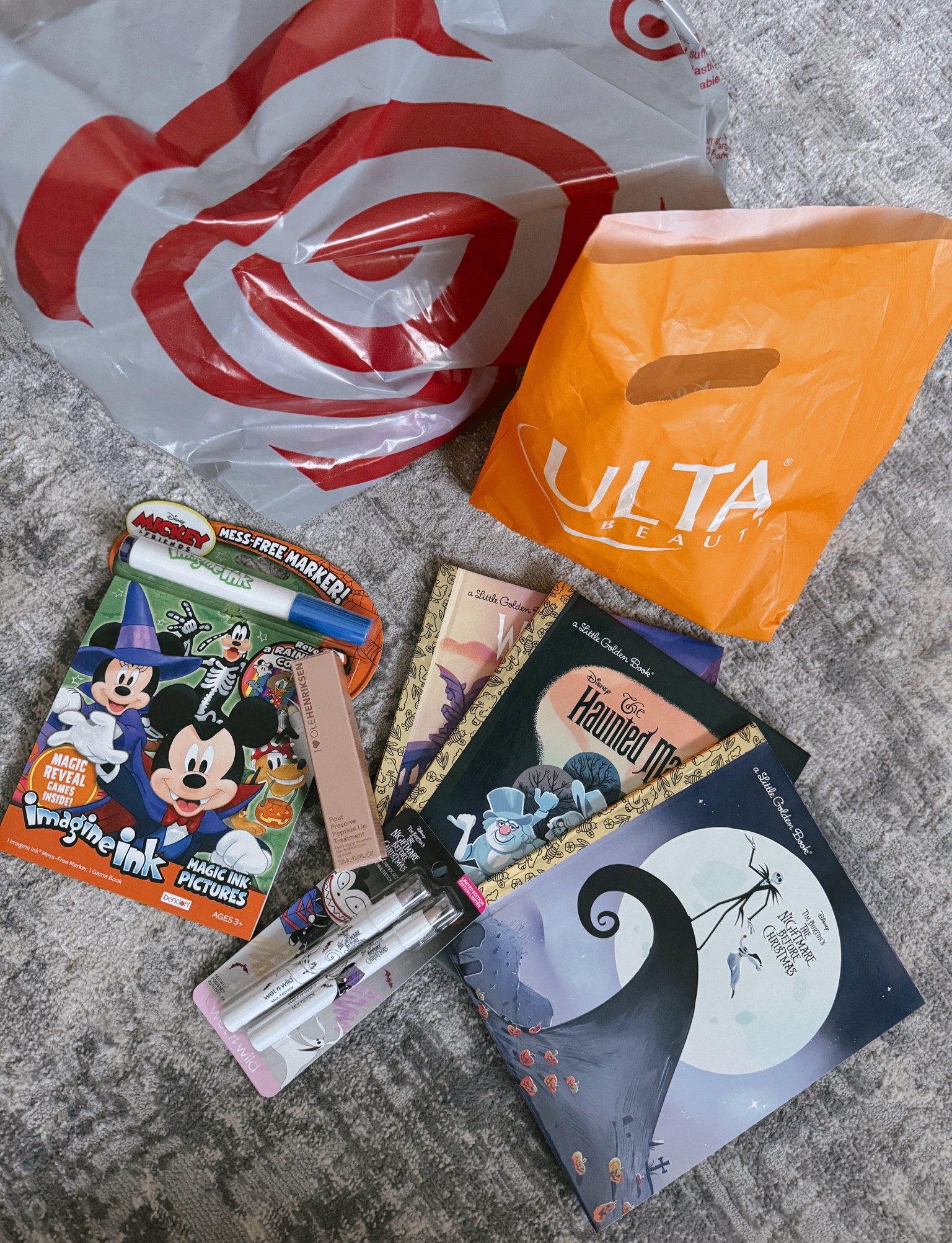 target / ulta haul 🛒

wet n wild lip oils were ordered online 