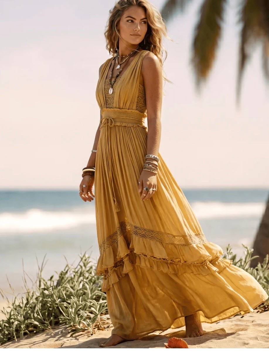 Boho Summer Beach Maxi Dress @ boho beach hut

#LTKSeasonal #LTKSaleAlert #LTKootd