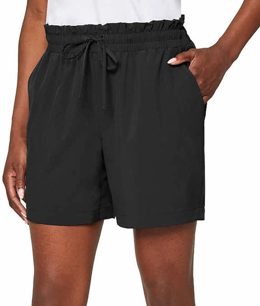 Mondetta Women's Moisture Wicking Woven Short with Pockets | Amazon (US)