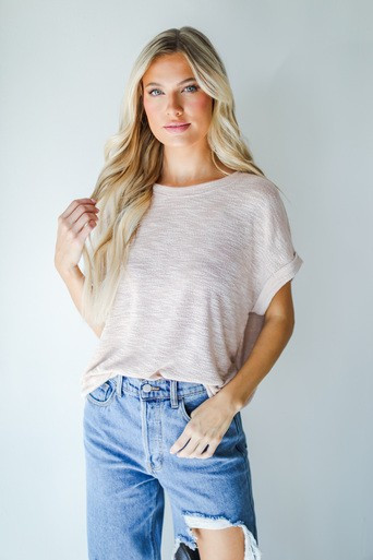 Everleigh Knit Tee | Dress Up