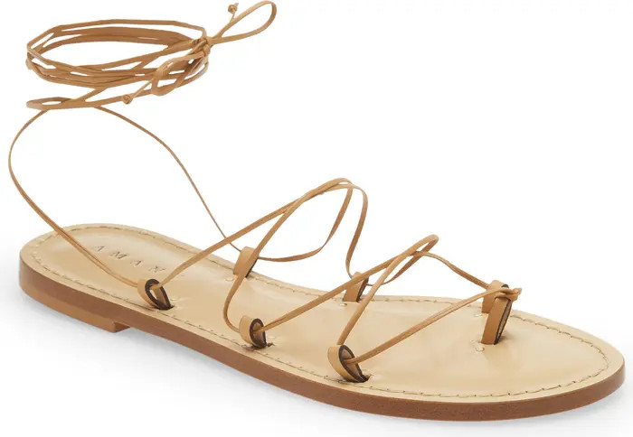 Style 10 Serengeti Strappy Ankle Tie Sandal | Nordstrom