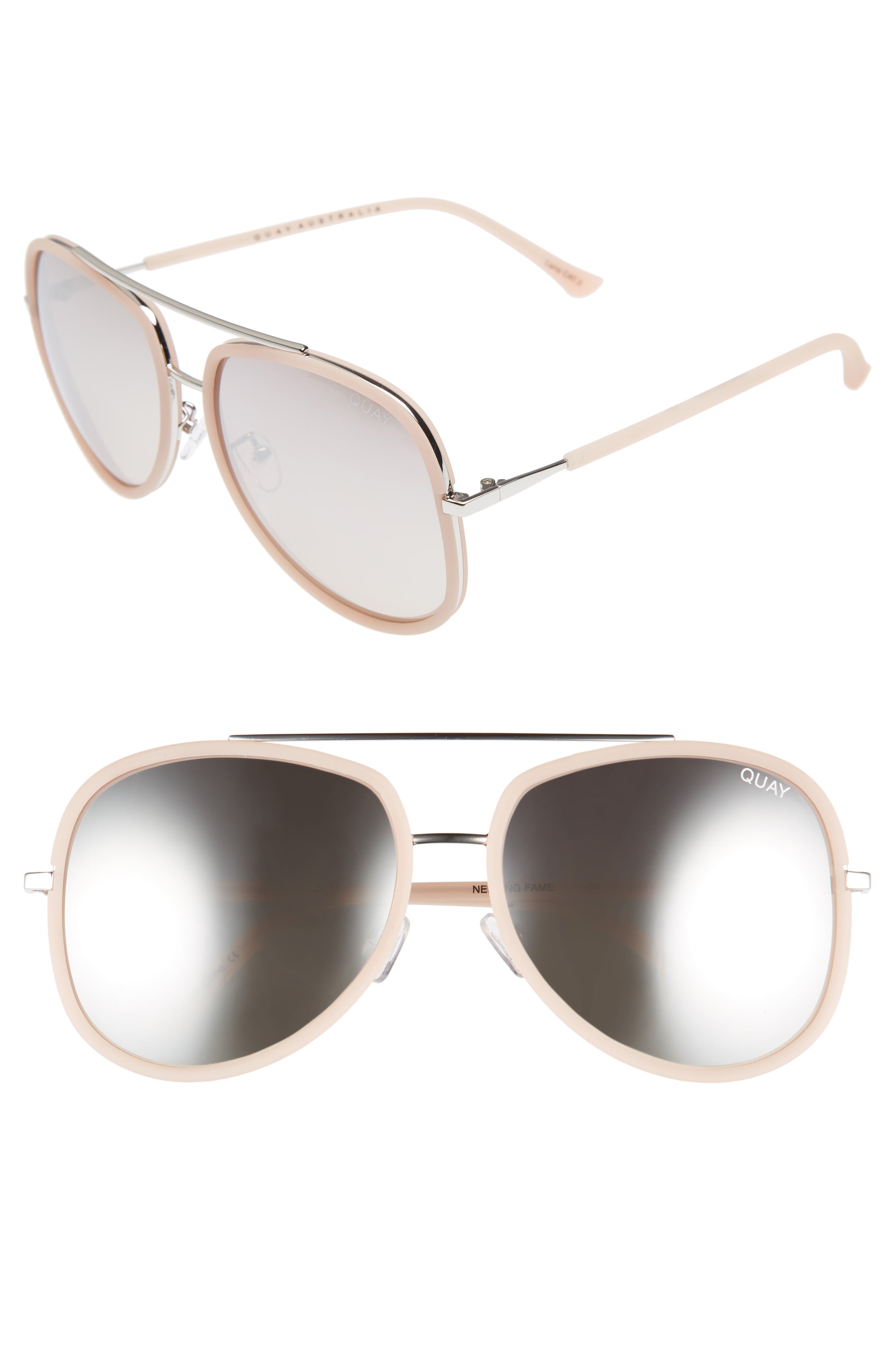 'Needing Fame' 65mm Aviator Sunglasses | Nordstrom