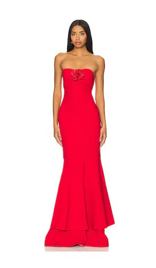 Levi Gown in Scarlet | Revolve Clothing (Global)