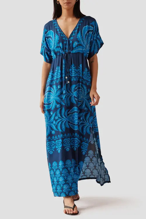 Omika Pia Caftan in Nikita Atlantic at Nordstrom | Nordstrom