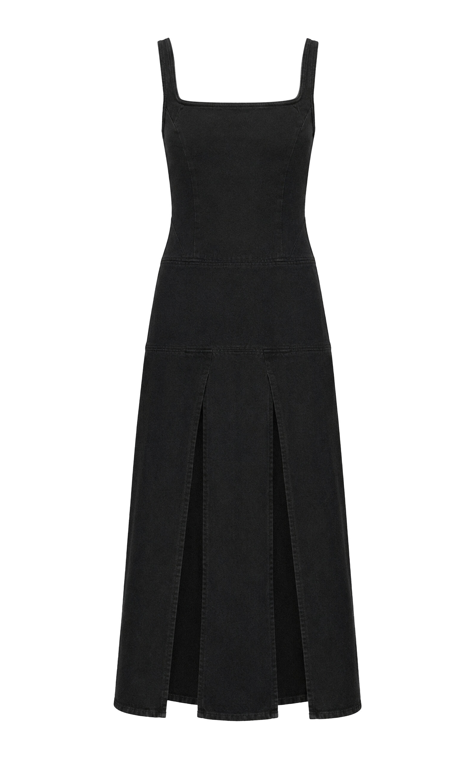 Strip Denim Maxi Dress | Moda Operandi (Global)