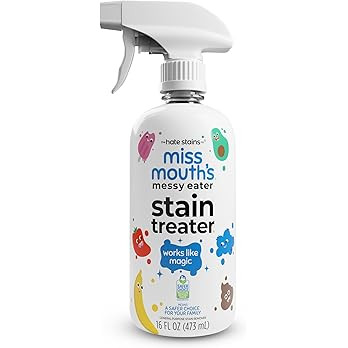 Miss Mouth's Messy Eater Stain Treater Spray - 16oz Stain Remover - Newborn & Baby Essentials - N... | Amazon (US)