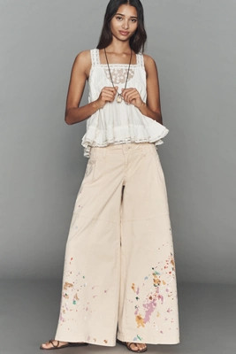 Pilcro Simona Palazzo Pants | Anthropologie (US)