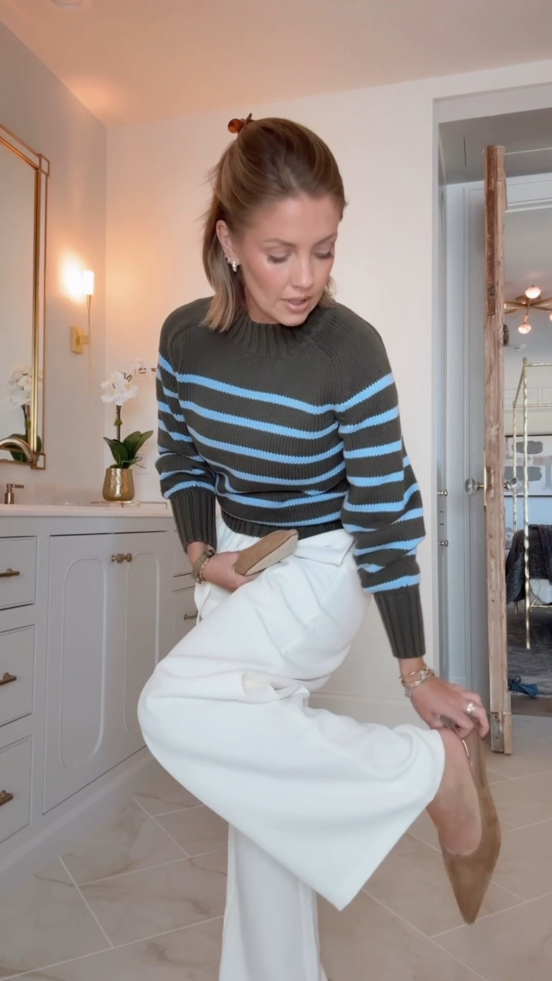 XS sweater / XS regular Amazon pants


Early fall outfit, petite outfit, Amazon fashion, Walmart fashion, striped sweater, wrinkle free pants

#LTKootd #LTKOver40 #LTKPetite