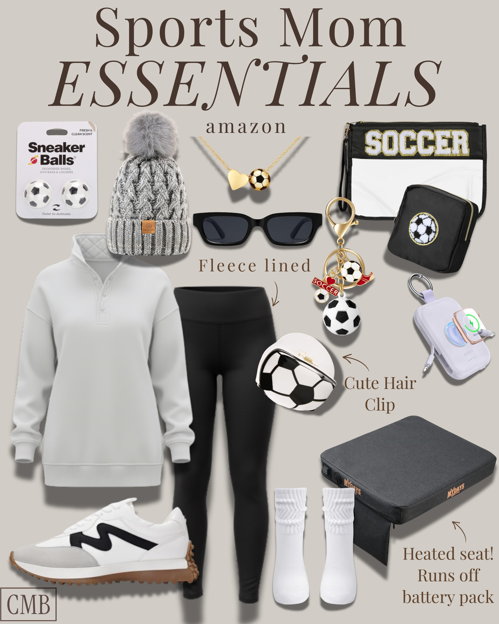 ✨ Sideline season just got a whole lot cozier. From fleece-lined layers to the cutest soccer accessories, these are the little things that make early mornings + chilly games so much easier. Practical, comfy, and mom-life approved. 🤍

#sportsmomlife #soccerseason #sidelineessentials #amazonfavorites #momstylefinds #amazonfashionfinds #cozyfinds 

 #LTKSeasonal #LTKHome #LTKKids