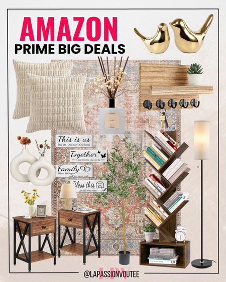 Amazon Prime Big Deals alert! Spruce up your living room with these essentials - where comfort meets chic! #bigdeals2023

#LTKsalealert #LTKhome #LTKxPrime