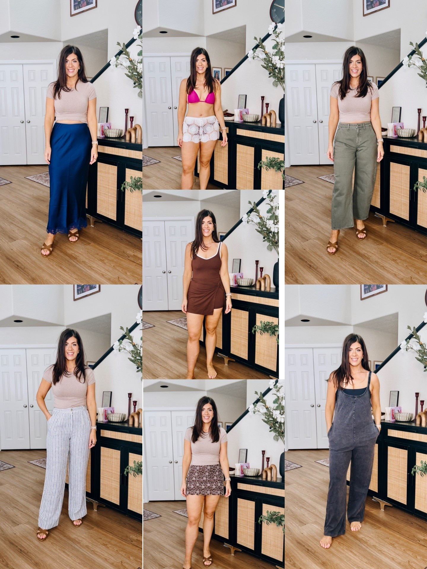 Abercrombie sale! Use code AFLTK
satin skirt/ medium tall
Swim shorts-large
Barrel jeans 29 curvy long
Athletic romper- medium
Wide leg linen pants- medium
Skort-large
One piece- medium


#LTKSpringSale #LTKMidsize #LTKTall