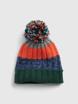 Kids Stripe Pom Beanie | Gap (US)