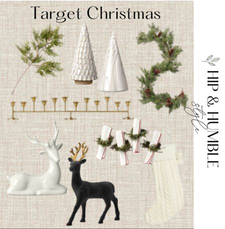 Beautiful Christmas finds from #target 
Some of my favorites include ceramic trees, realistic pine stems and garland, show-stopping candelabras, and festive table top decor 

#LTKhome #LTKHoliday #LTKSeasonal