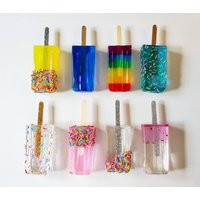 Design Your Own Resin Popsicle. Pop Art, Coffee Table Display, Wall Hanging. Made To Order, Choose A | Etsy (US)