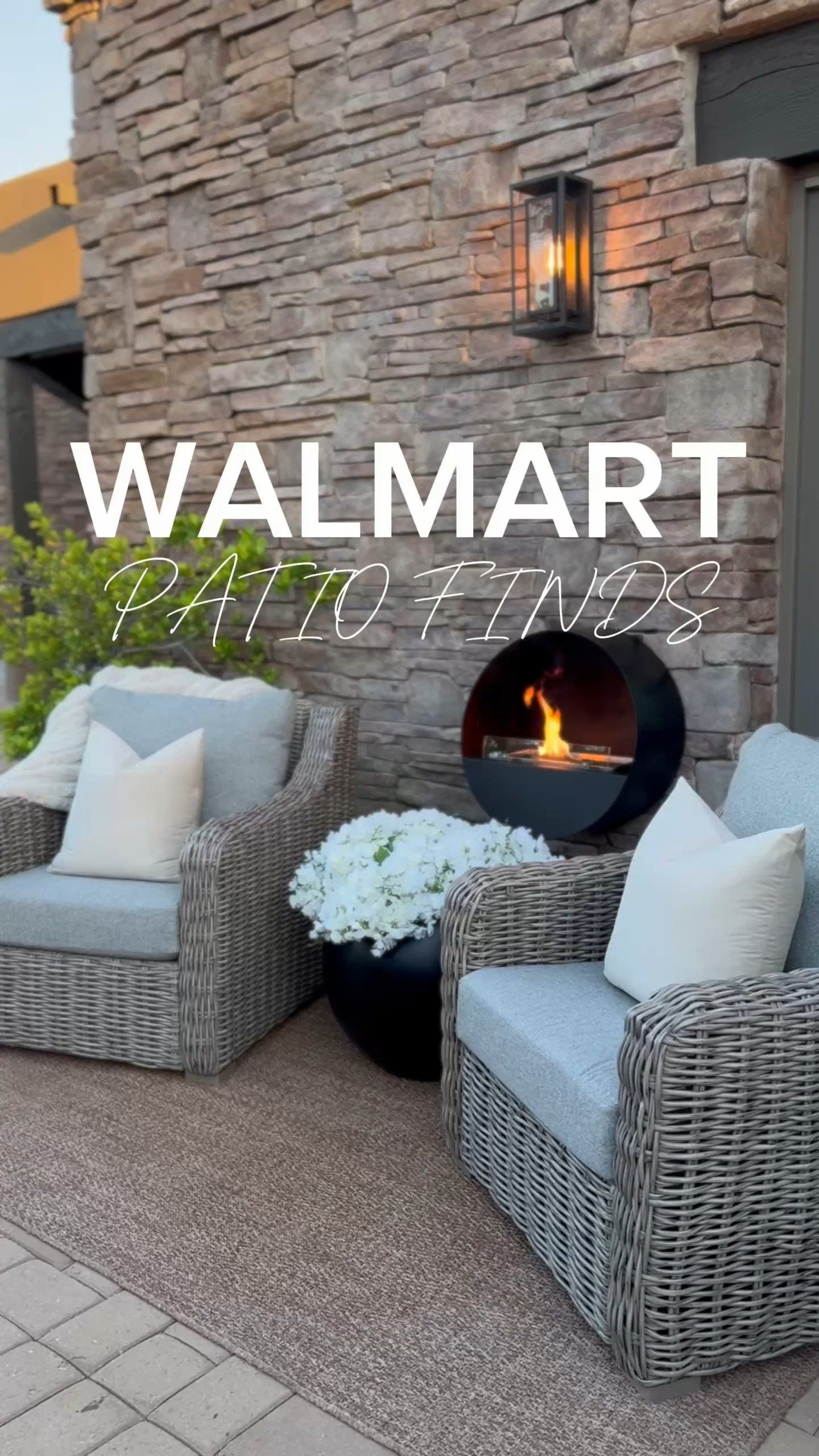Just stumbled upon some hidden gems for my patio at Walmart! 💖 

Chic, budget-friendly, and perfect for those sunny lounging days. 

#walmartfinds #walmart #budgetfriendly #patioinspiration #homedecor #interiordesign #outdoorliving #patioideas #interiordesign #homedecor #interiordecortaor #homestlye 

#LTKHome #LTKU #LTKStyleTip