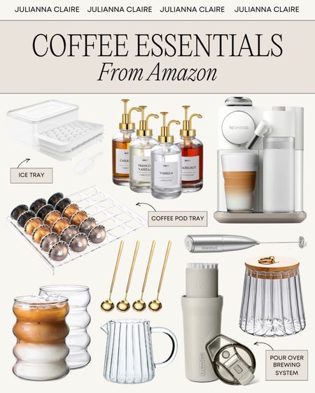 Amazon Coffee Bar Essentials ☕️

amazon coffee bar // coffee syrup // coffee syrup pump // amazon finds // amazon home // amazon home finds // coffee bar // coffee station

#LTKfindsunder100 #LTKfindsunder50 #LTKhome