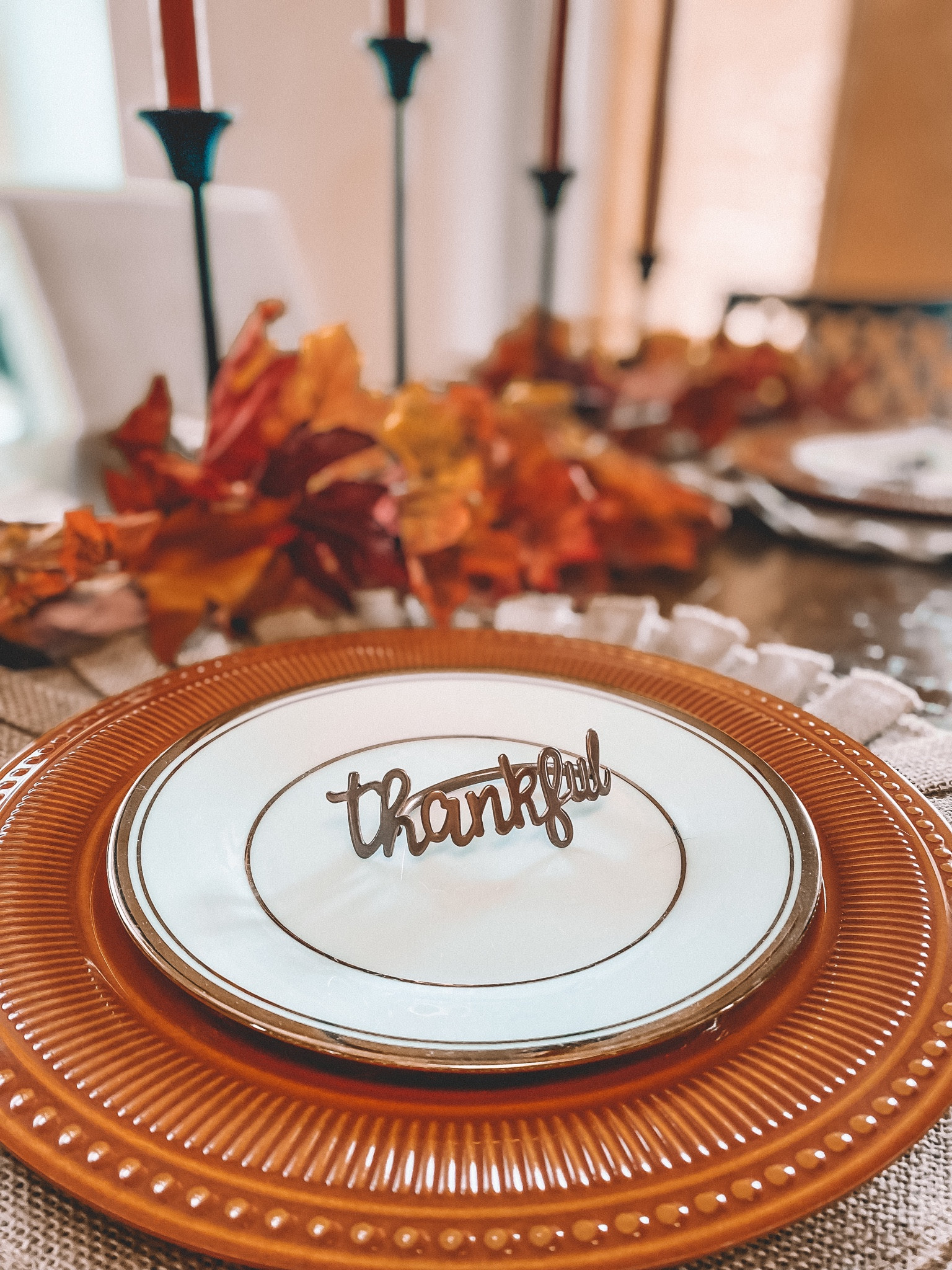 Fall decor // fall home decor // kitchen decor // fall kitchen table // fall dining room table decor // place settings // fall candles // fall home decor 

#LTKSeasonal #LTKunder50 #LTKhome