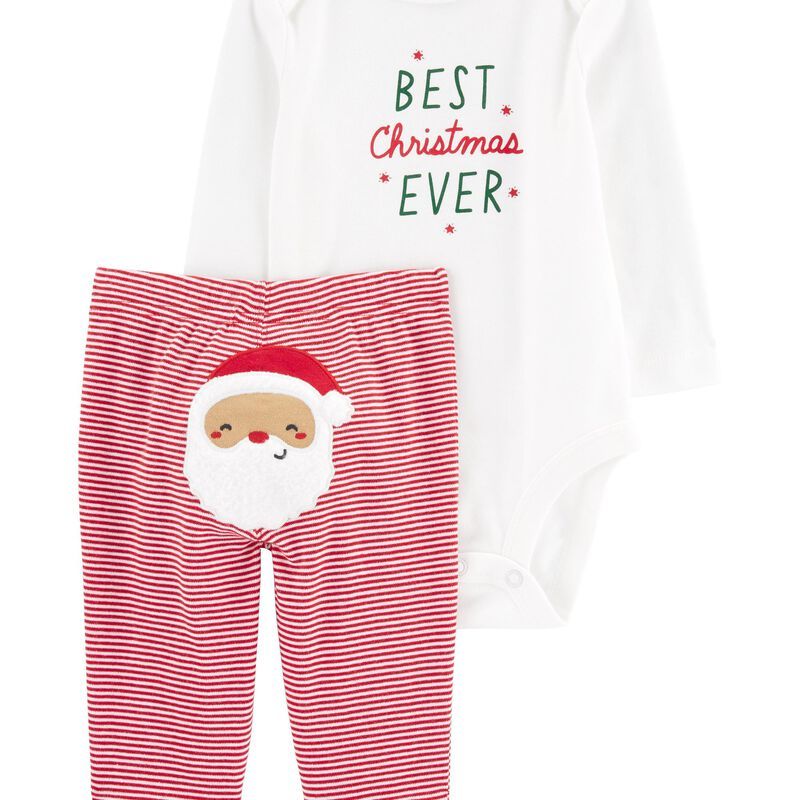 Baby 2-Piece Christmas Bodysuit Pant Set | Carter's