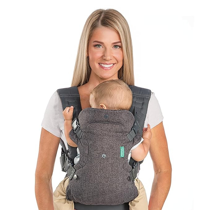Infantino Flip 4-in-1 Convertible Baby Carrier, Adjustable, Ergonomic Babywearing, Registry Essen... | Amazon (US)
