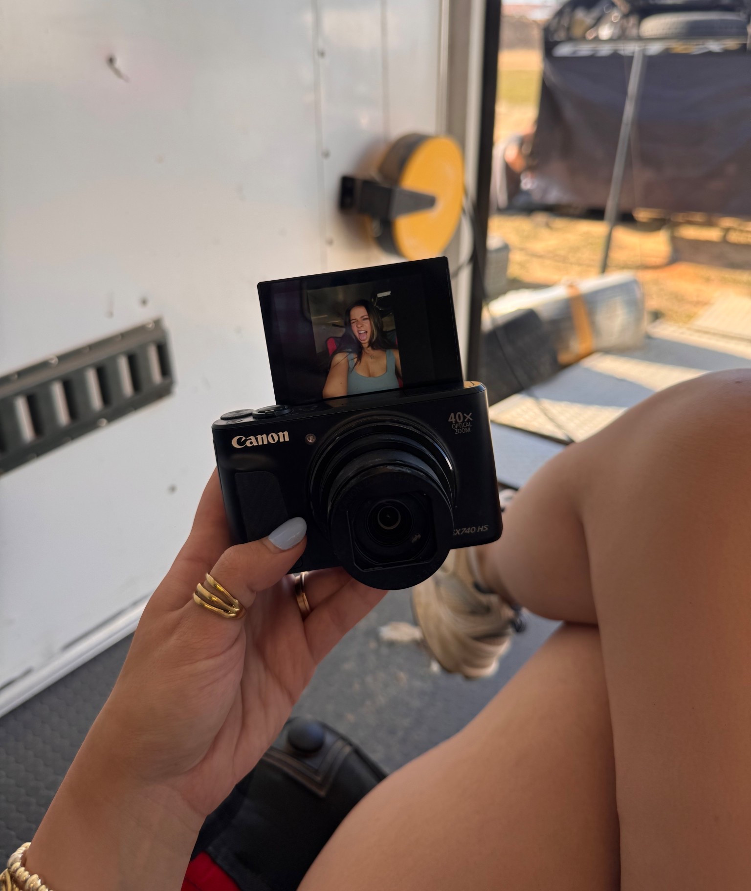 my digital camera!!! the pics are SO good and don’t even need filters😍