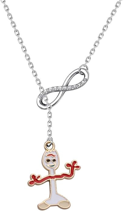 TGBJE Forky Lover Gift Forky Earrings Forky Kartoon Necklace Forky Gift Kartoon Gift | Amazon (US)