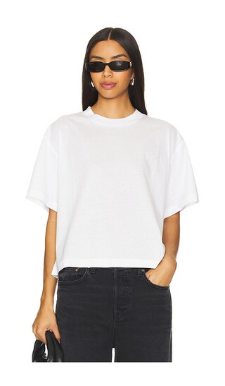 Kyla T-shirt in Bright White | Revolve Clothing (Global)