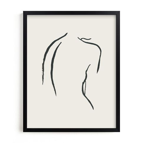 Figure Study I Framed Wall Art by Minted for West Elm | West Elm (US)