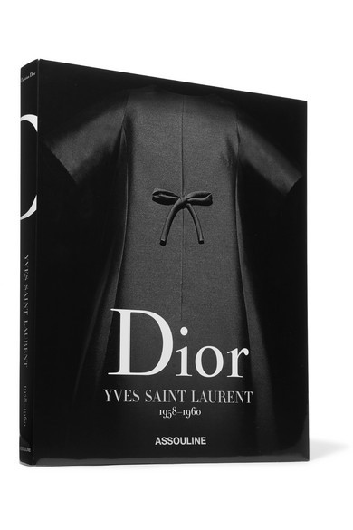 Assouline - Dior By Yves Saint Laurent 1958-1960 By Laurence Benaïm Hardcover Book - Black | NET-A-PORTER (US)